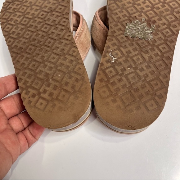Tory Burch platform 70’s flip flops pink size 6 - Picture 9 of 9